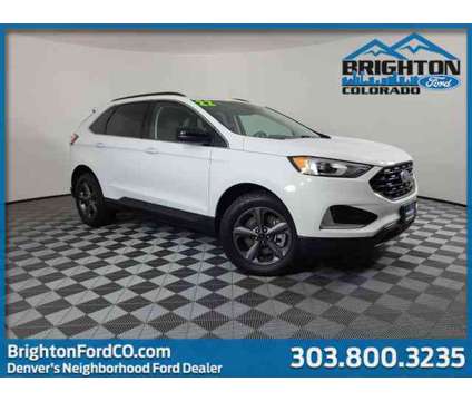 2022 Ford Edge SEL is a White 2022 Ford Edge SEL Car for Sale in Brighton CO