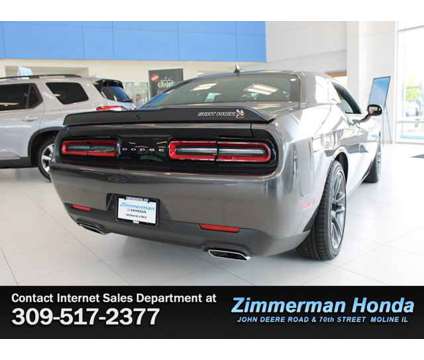 2023 Dodge Challenger R/T Scat Pack is a Grey 2023 Dodge Challenger R/T Car for Sale in Moline IL