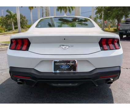 2024 Ford Mustang EcoBoost is a White 2024 Ford Mustang EcoBoost Car for Sale in Estero FL
