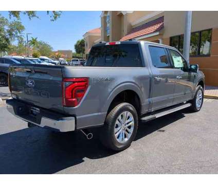 2024 Ford F-150 LARIAT is a Grey 2024 Ford F-150 Lariat Car for Sale in Estero FL