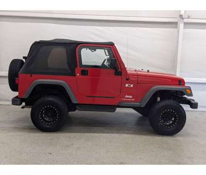 2005 Jeep Wrangler X is a Red 2005 Jeep Wrangler X Car for Sale in Branford CT