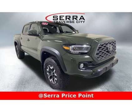 2021 Toyota Tacoma 4WD TRD Off Road is a Green 2021 Toyota Tacoma Car for Sale in Traverse City MI
