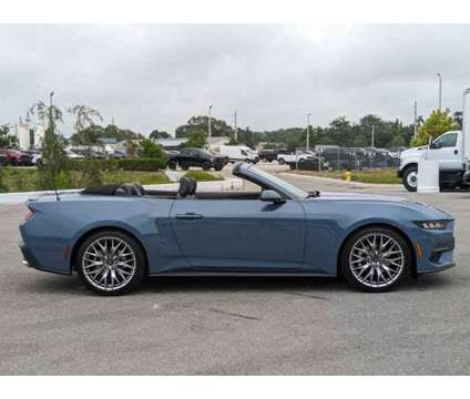 2024 Ford Mustang EcoBoost Premium is a Blue 2024 Ford Mustang EcoBoost Car for Sale in Sarasota FL