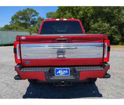 2024 Ford Super Duty F-350 SRW Platinum is a Red 2024 Ford Car for Sale in Winder GA