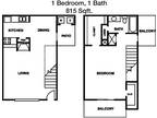 4 Floor Plan 1x1 TH - Brighton, Houston, TX