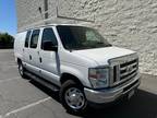 2012 Ford E-250 CARGO VAN 4 6L V8 White, Clean Carfax Low Miles