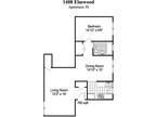1406 - 1408 Elmwood Apartments - 1 Bedroom, 1 Bath