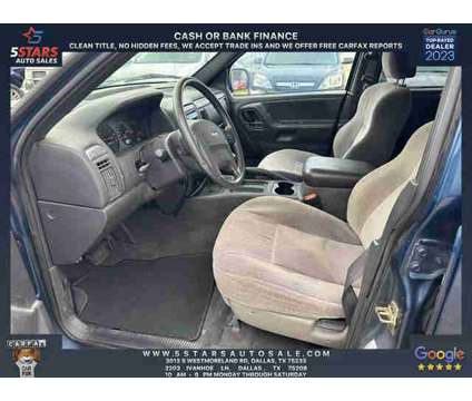 2001 Jeep Grand Cherokee for sale is a Blue 2001 Jeep grand cherokee Car for Sale in Dallas TX