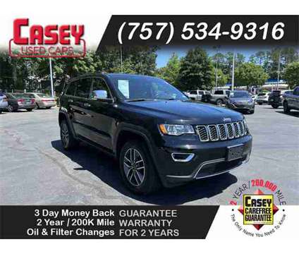 2021 Jeep Grand Cherokee Limited is a Black 2021 Jeep grand cherokee Limited SUV in Newport News VA