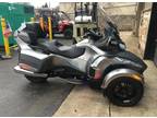 TONS OF EXTRAS! 2011 Can-Am Spyder RT-S SE5 in Sliver with Blue #2011u
