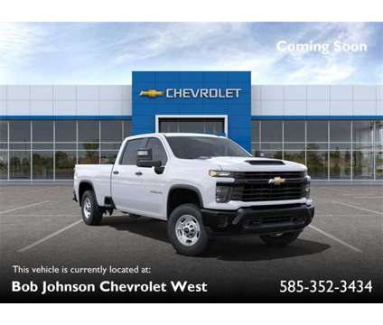 2024 Chevrolet Silverado 2500HD Work Truck is a White 2024 Chevrolet Silverado 2500 Work Truck Truck in Spencerport NY