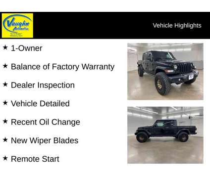 2023 Jeep Gladiator Sport is a Black 2023 Sport Truck in Ottumwa IA