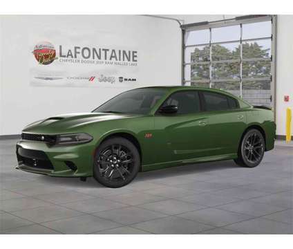 2023 Dodge Charger R/T Scat Pack is a Green 2023 Dodge Charger R/T Scat Pack Sedan in Walled Lake MI