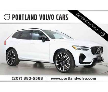 2022 Volvo XC60 Recharge Plug-In Hybrid T8 R-Design is a White 2022 Volvo XC60 T8 R-Design Hybrid in Scarborough ME