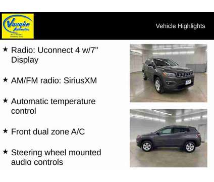 2020 Jeep Compass Latitude is a Grey 2020 Jeep Compass Latitude SUV in Ottumwa IA