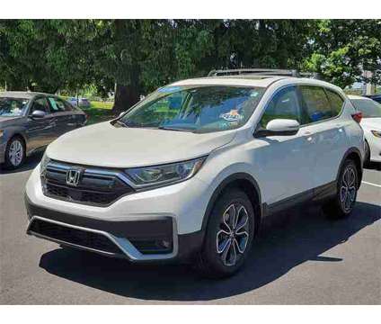 2021 Honda CR-V EX is a Silver, White 2021 Honda CR-V EX SUV in Doylestown PA