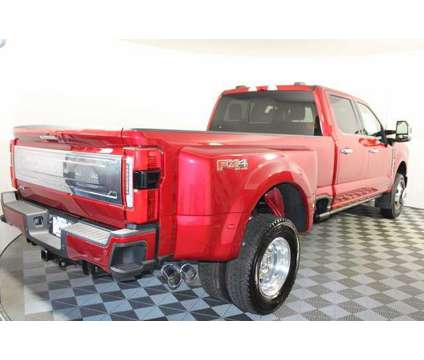 2024 Ford F-350SD Platinum DRW is a Red 2024 Ford F-350 Platinum Truck in Kansas City MO