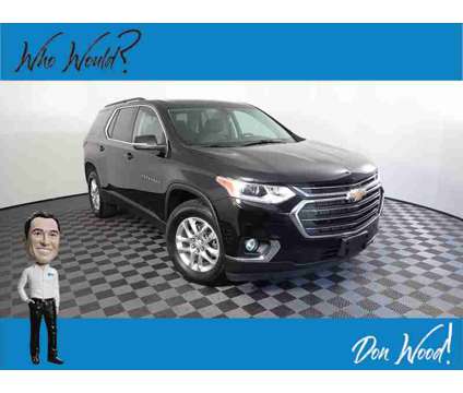 2021 Chevrolet Traverse LT 1LT is a Black 2021 Chevrolet Traverse LT SUV in Athens OH