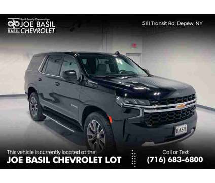 2021 Chevrolet Tahoe LS is a Black 2021 Chevrolet Tahoe LS SUV in Depew NY