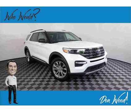 2023 Ford Explorer XLT is a White 2023 Ford Explorer XLT SUV in Athens OH