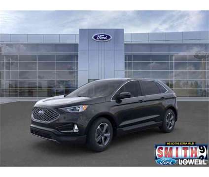 2024 Ford Edge ST Line is a Black 2024 Ford Edge SUV in Lowell IN