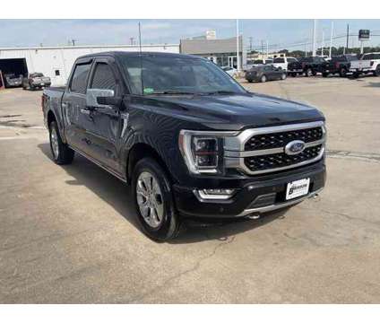 2023 Ford F-150 Platinum is a Black 2023 Ford F-150 Platinum Truck in Corsicana TX