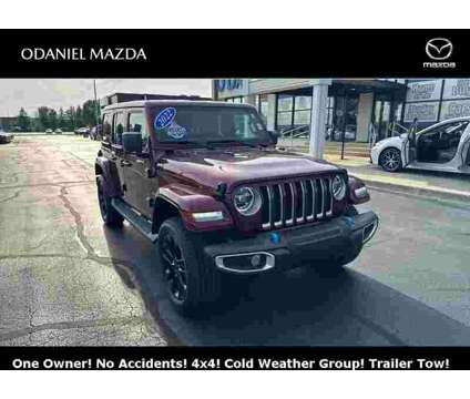 2022 Jeep Wrangler Unlimited Sahara 4xe is a 2022 Jeep Wrangler Unlimited Sahara SUV in Fort Wayne IN