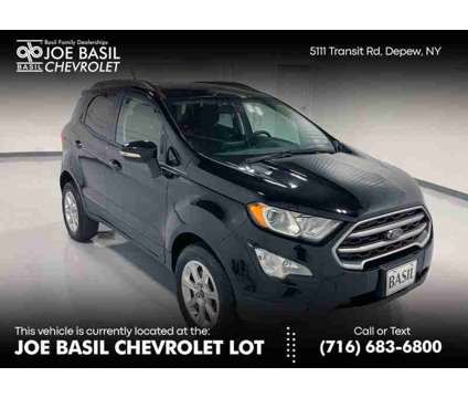 2019 Ford EcoSport SE is a Black 2019 Ford EcoSport SE SUV in Depew NY