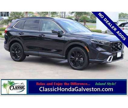 2024 Honda CR-V Hybrid Sport Touring is a Black 2024 Honda CR-V Hybrid in Galveston TX