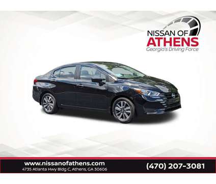 2024 Nissan Versa 1.6 S is a Black 2024 Nissan Versa 1.6 S Sedan in Athens GA