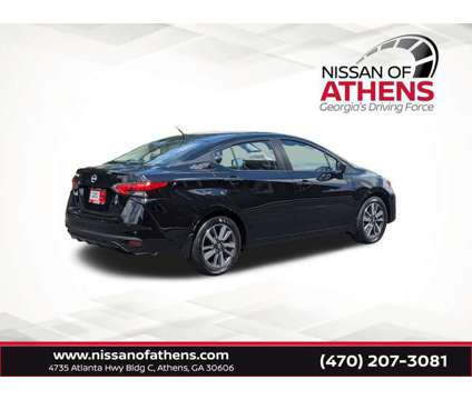 2024 Nissan Versa 1.6 S is a Black 2024 Nissan Versa 1.6 S Sedan in Athens GA