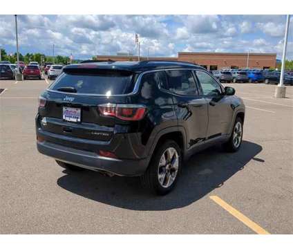 2020 Jeep Compass Limited 4X4 is a Black 2020 Jeep Compass Limited SUV in New Hudson MI