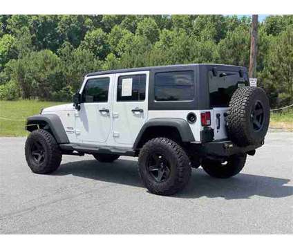 2017 Jeep Wrangler Unlimited Sport 4x4 is a White 2017 Jeep Wrangler Unlimited Sport SUV in Anderson SC