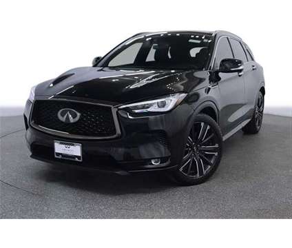 2021 Infiniti Qx50 Luxe is a Black 2021 Infiniti QX50 Luxe SUV in Colorado Springs CO