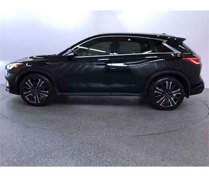 2021 Infiniti Qx50 Luxe is a Black 2021 Infiniti QX50 Luxe SUV in Colorado Springs CO