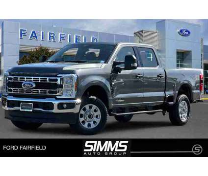 2024 Ford F-250SD XLT is a Grey 2024 Ford F-250 XLT Truck in Fairfield CA