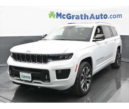 2021 Jeep Grand Cherokee L Overland 4x4 is a White 2021 Jeep grand cherokee SUV in Dubuque IA