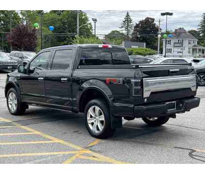 2018 Ford F-150 Platinum is a Black 2018 Ford F-150 Platinum Truck in Milford MA