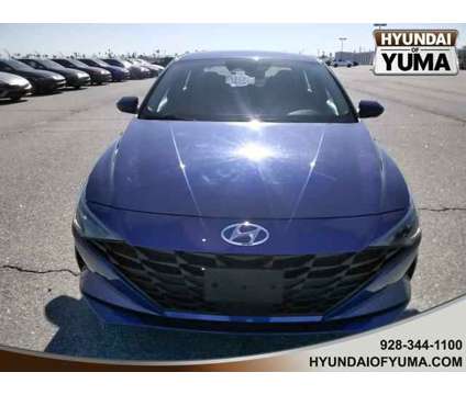 2022 Hyundai Elantra SEL is a Blue 2022 Hyundai Elantra Sedan in Yuma AZ
