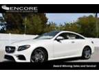 2018 Mercedes-Benz E-Class E 400 RWD Coupe W/P2 and AMG Line Packages 2018