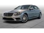 2015 Mercedes-Benz S-Class Base S 550 4dr Rear-Wheel Drive Sedan