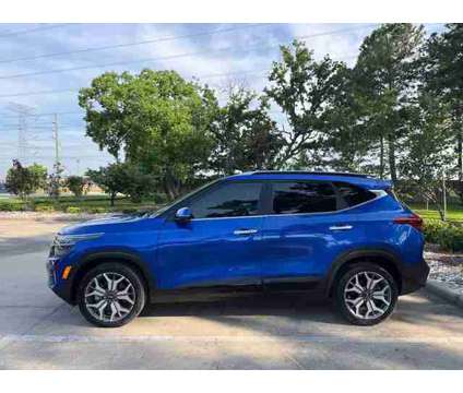 2021 Kia Seltos for sale is a Blue 2021 Car for Sale in Houston TX