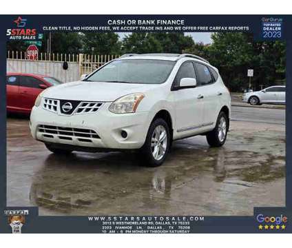2012 Nissan Rogue for sale is a White 2012 Nissan Rogue Car for Sale in Dallas TX