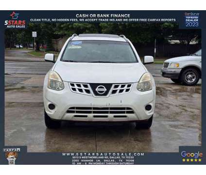 2012 Nissan Rogue for sale is a White 2012 Nissan Rogue Car for Sale in Dallas TX