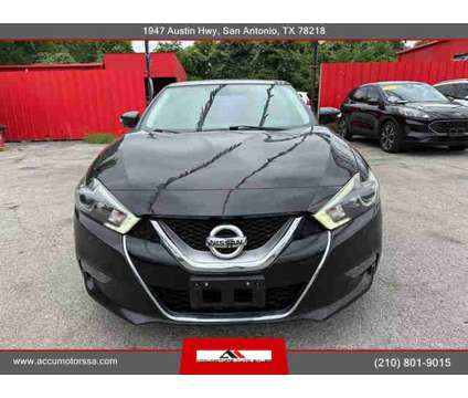2017 Nissan Maxima for sale is a Black 2017 Nissan Maxima Car for Sale in San Antonio TX