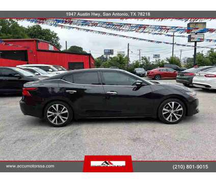 2017 Nissan Maxima for sale is a Black 2017 Nissan Maxima Car for Sale in San Antonio TX