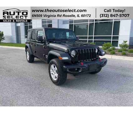 2020 Jeep Wrangler Unlimited for sale is a Black 2020 Jeep Wrangler Unlimited Car for Sale in Roselle IL