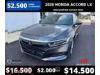 2020 Honda Accord for sale
