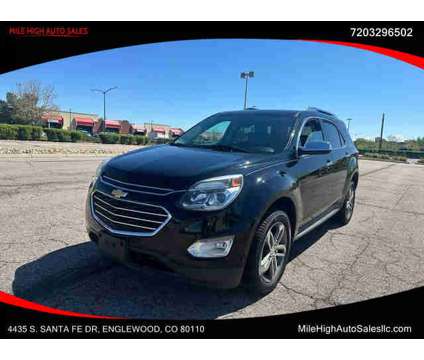 2017 Chevrolet Equinox for sale is a Black 2017 Chevrolet Equinox Car for Sale in Englewood CO