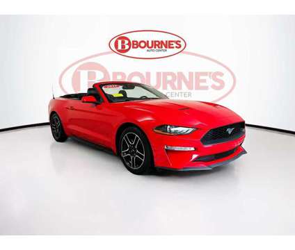 2021UsedFordUsedMustangUsedConvertible is a Red 2021 Ford Mustang Car for Sale in South Easton MA